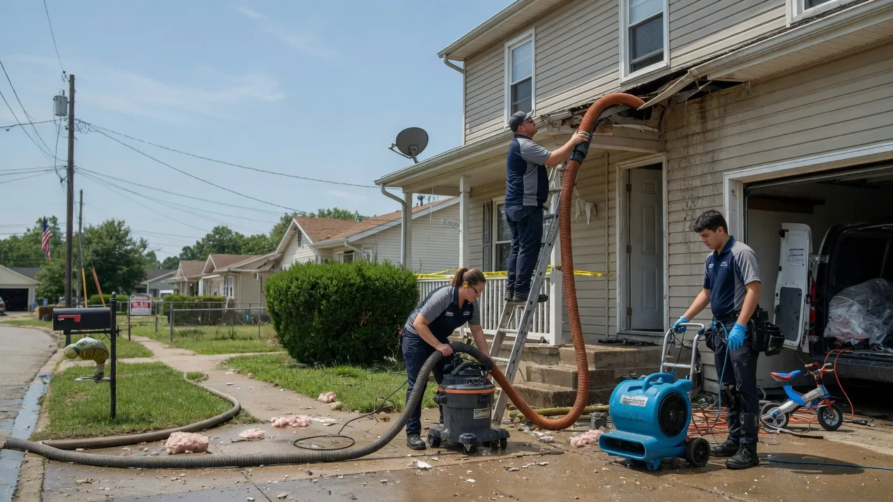 Water Damage Restoration in Thornton, IL near me